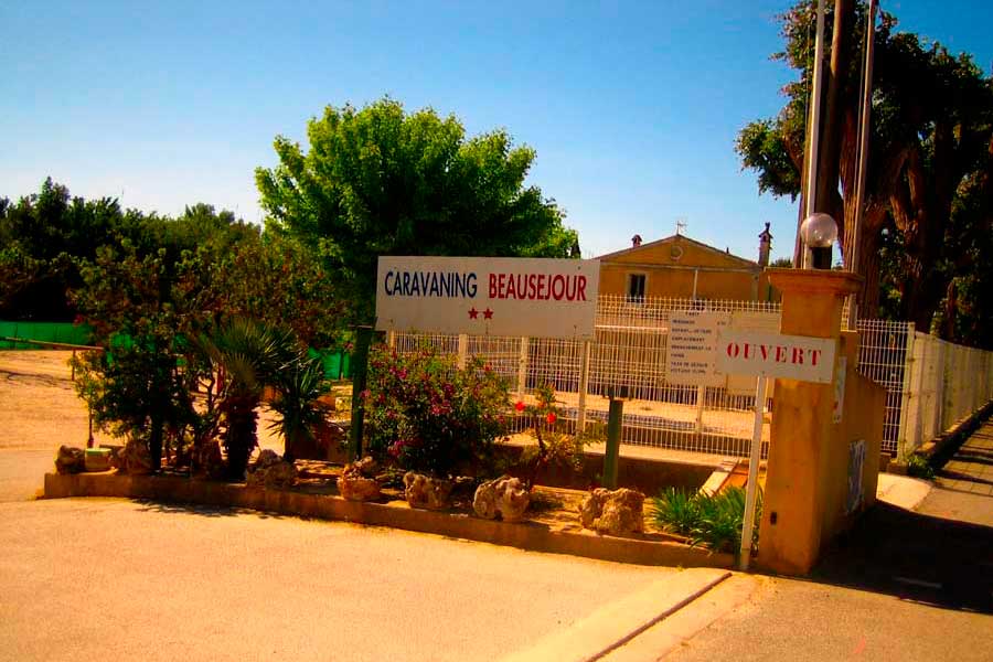 Caravaning-Beau-Sejour entrée camping beau séjour